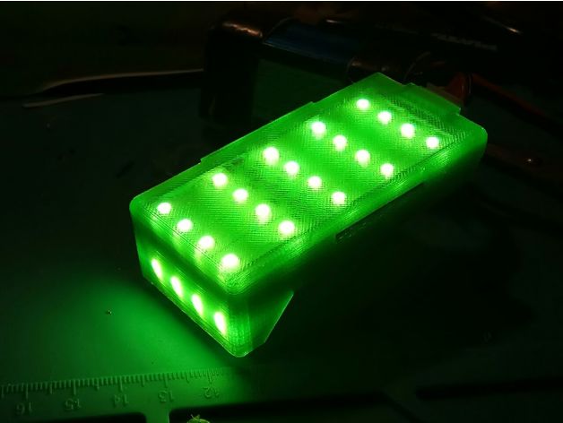 lipo protector led strip incorporated 3d printing 3D print model - Mito3D