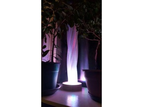 pentagramma vaso famiglia di fiori la lampada le lampade paralume spiralized spirale modalità stampa twisted il i vasi 3d print model - Mito3D