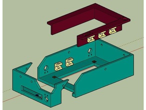 mks sbase v13 board case cubetrix 3d printer parts 3d print model - Mito3D
