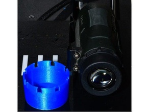 vortex solo 10x36 monocular cap sport & outdoors eye lens scope 3d print model - Mito3D