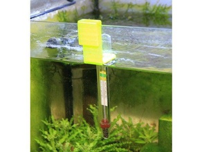 termómetro clip de 13mm tanque peces las mascotas el acuario 3d print model - Mito3D