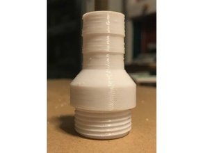 rosca ponta de mangueira encaixe tubulação banheira água quente do aquecedor partes 3d print model - Mito3D