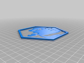 xoan 100hex object 2d art customized 3d print model - Mito3D