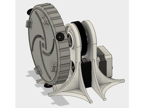 graveur laser rotatif de l'axe les machines-outils 3d print model - Mito3D