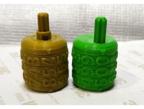 mechanical counter inner gear v3 parts 3d print model - Mito3D