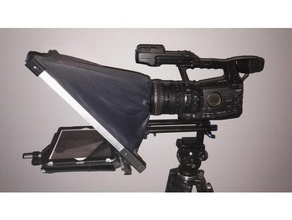 ptp2 teleprompter câmera a câmara de vídeo 3d print model - Mito3D