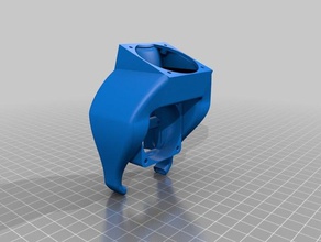 conducto del ventilador combo tronxy x3 Impresora 3d de las piezas 3d print model - Mito3D