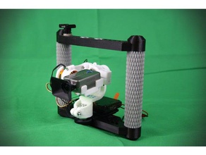 handheld 3-axis gimbal gopro yi runcam2 rollei410 Kamera Kamera-gimbal erstellt von freecad gorpro rig xiaomi 3d print model - Mito3D