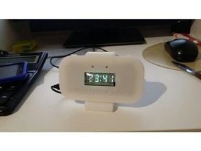 window clock electronics 3d print model - Mito3D