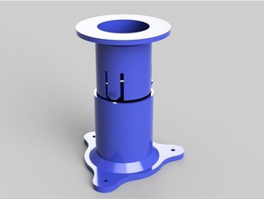 wall-mountable adjustable spool holder 3d printer accessories 3d print model - Mito3D