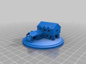 age empires 2 - blacksmith video games aoe aoe2 miniature 3d print model - Mito3D