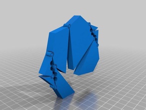 hex-tri dissection math 3d print model - Mito3D