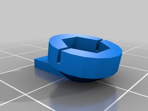 4 mm ecrou borgne des outils à main personnalisé 3d print model - Mito3D