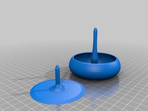 bead spinner jewelry customized 3d print model - Mito3D