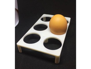 egg cups kitchen & dining cup eggbot eggs uova 3d print model - Mito3D