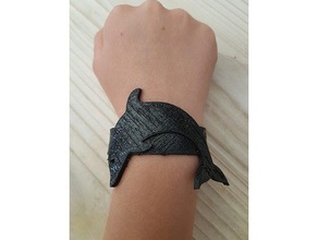 dolphin bracciale giocattolo & accessori di gioco fascia da braccio delfino flessibile ragazzi ninjaflex 3d print model - Mito3D