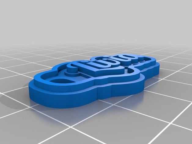 livia de porte-clés personnalisé 3D print model - Mito3D