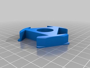 tiara bobine hub adaptateur mk2 L'imprimante 3d de pièces personnalisé 3d print model - Mito3D