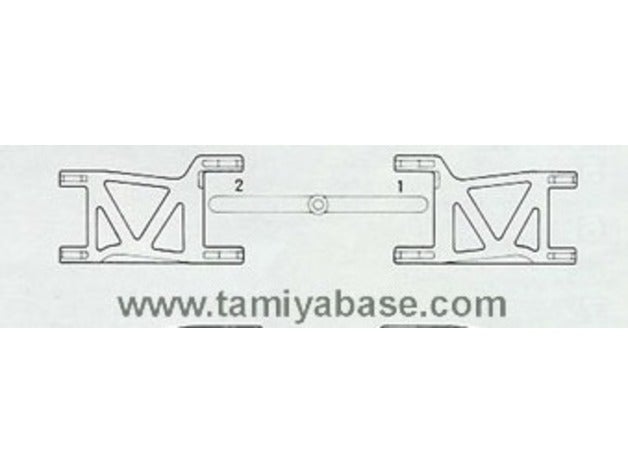 super sabre r Teile 1-2 c Fahrzeuge 58066 super-sabre tamiya 3D print model - Mito3D