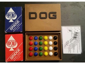 dog game box toys & games 3d print model - Mito3D