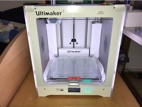 ultimaker3door 3d printer accessories ultimaker 3 3d print model - Mito3D
