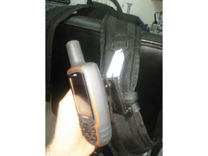 garmin gps back pack holder 3d printing backpack etrex 3d print model - Mito3D