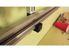 straight edge braçadeira de montagem diy barra grampo armazenamento abraçadeira tubo ideias o woodworking 3d print model - Mito3D