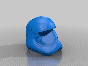 star wars episódio 7 primeira ordem capacete usável A impressão 3d de stormtrooper 3d print model - Mito3D