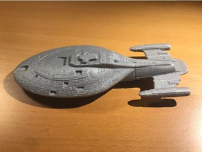 star trek voyager 1 2000 vehicles science fiction space spaceship starship 3d print model - Mito3D