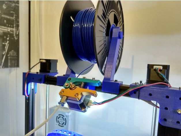 tevo tarantula spool holder 3d printer accessories filament 3D print model - Mito3D
