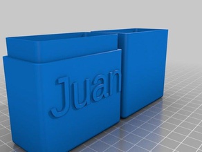 caja inalámbrica de partida la mitad organización personalizado 3d print model - Mito3D