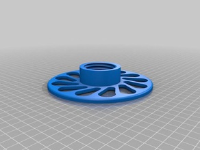 spool-Halter - kleine 500gramm 3d Drucker Zubehör 500 Gramm 5-dollar-filament filament spool holder 3d print model - Mito3D