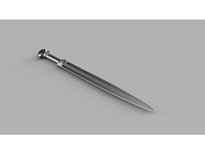 tueur à gages s creed origines de bronze l'épée accessoires jeu 3d print model - Mito3D