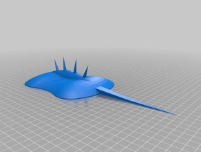 punk-rock balloon-popping battle teal drone top remix 3d printing tealdronechallenge 3d print model - Mito3D