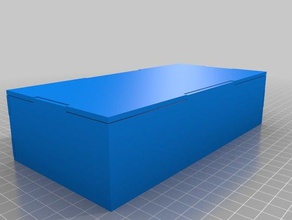özelleştirilmiş basit parametrik kutusu jeneratör lazer kesim benim araç sahipleri & kutu 3d print model - Mito3D