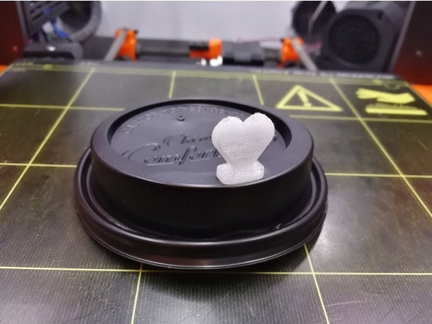 café tapón de corazón cocina y comedor 3D print model - Mito3D