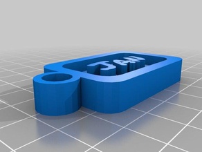 jan llaveros personalizado 3d print model - Mito3D