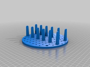 pressure cooker autoclave plate biology 3d print model - Mito3D