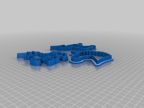 unicorn kesiciler 3d baskı 3d print model - Mito3D