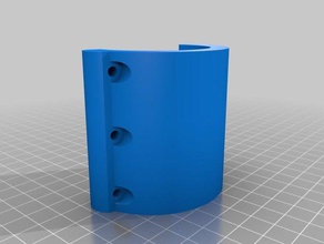 mpcnc 52mm spindle holder tools add-on tool mount 3d print model - Mito3D