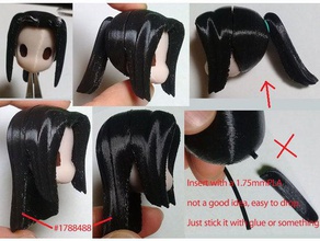 ro de cabelo masculino 14 pinky st brinquedos & games 3d print model - Mito3D