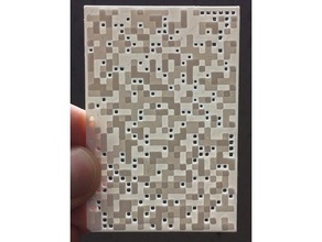 los datos de la tarjeta 3d print model - Mito3D