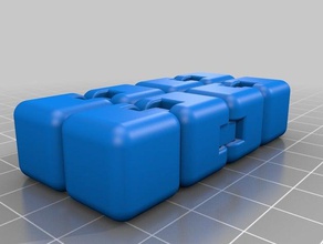 fidget cube mechanische Spielzeuge Spiel - Spielzeug 3d print model - Mito3D