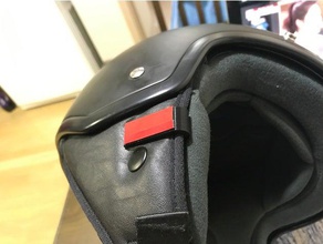 bluetooth receiver clip helmet 3d print model - Mito3D