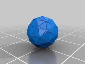 uma bola de v2 esculturas esférica estranho 3d print model - Mito3D
