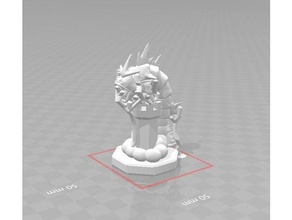 rook gyarados chess 3d print model - Mito3D