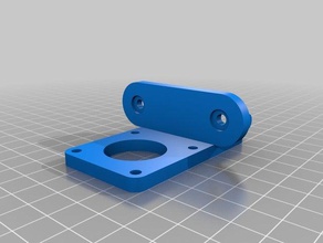 extrusor de soporte calibración tutorial Impresora 3d las piezas 2020 bowden monte 3d print model - Mito3D