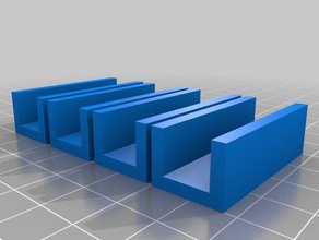 1 4 pouces plaque de verre serrage le bricolage 3d print model - Mito3D