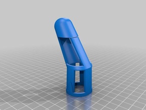 my customized parametric finger splint support8 3d print model - Mito3D