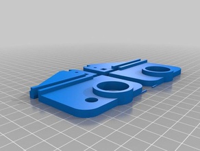 il mio personalizzato prusa i3 pro b asse z top staffe blocca barre di rinforzo Stampante 3d parti su misura 3d print model - Mito3D